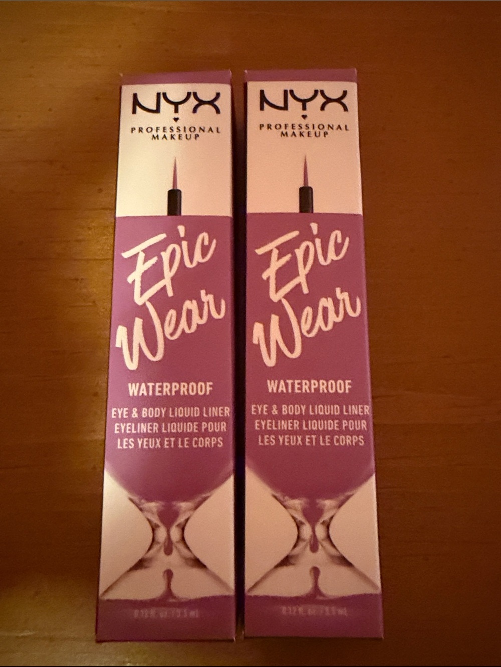 NYX Epic Wear Waterproof Liquid Liner - Purple (2 count)